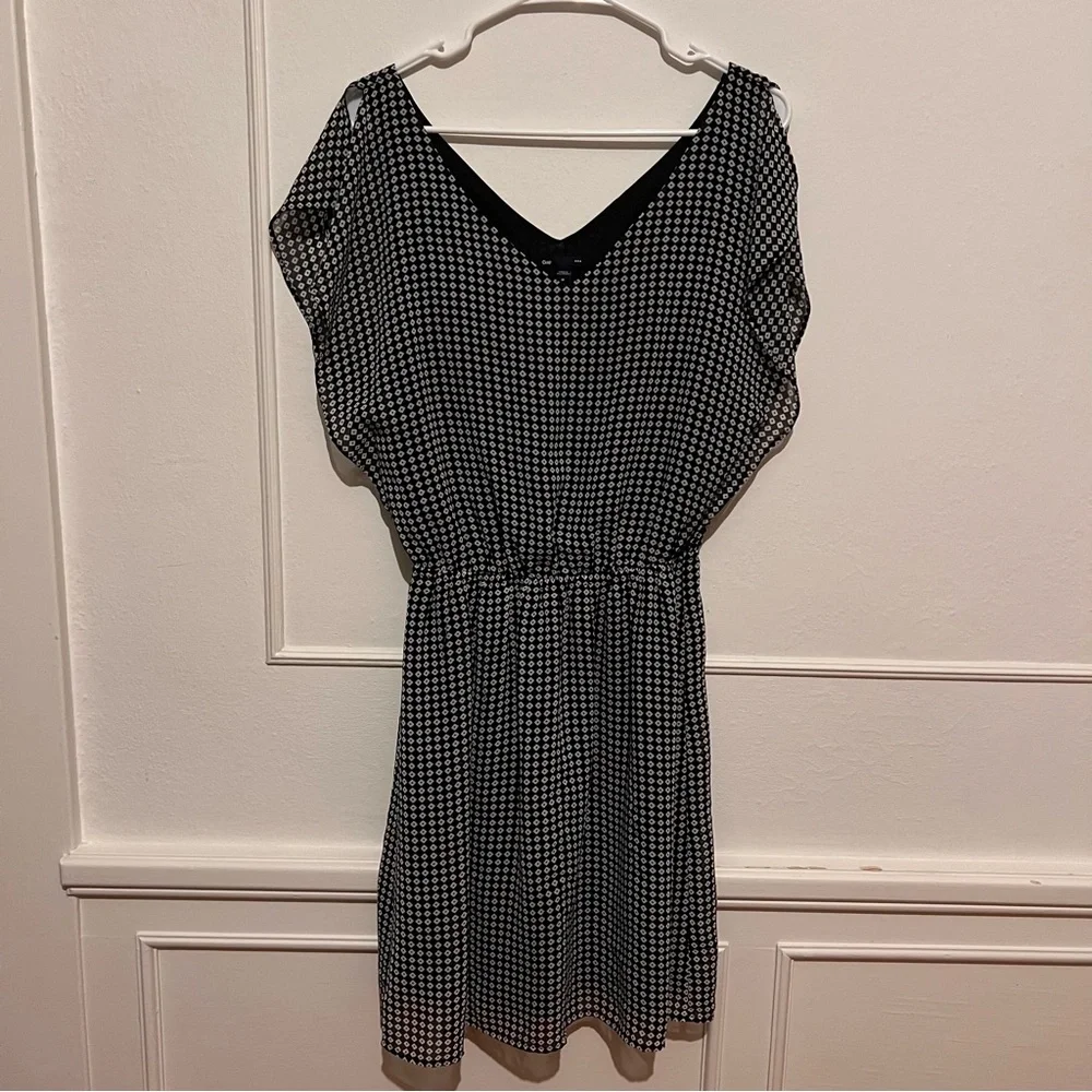 *3/20* Gap Flutter Sleeve Mini Dress - Picture 1 of 4